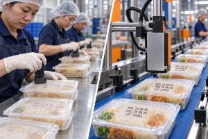 So sánh in date thủ công và máy in date tự động trong sản xuất