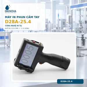 Máy in phun cầm tay D28A-25.4