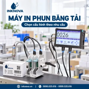 máy in phun băng tải