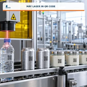 Máy laser in QR Code công nghiệp