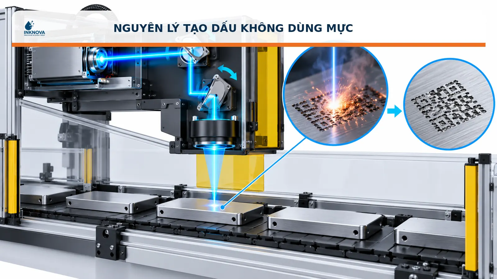 Nguyên lý khắc laser không cần mực