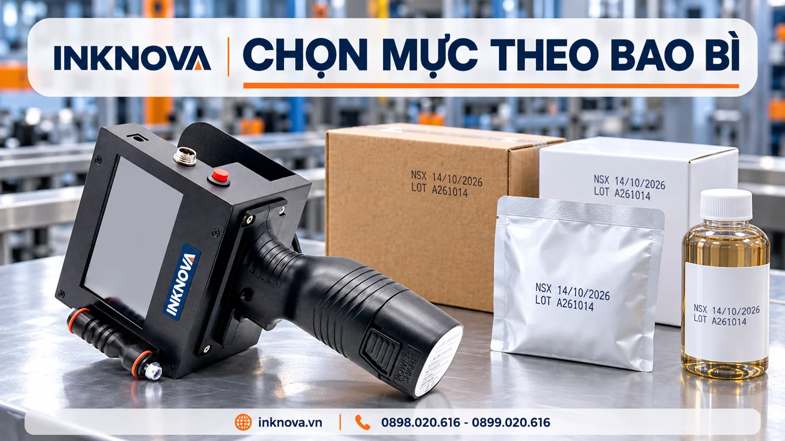 Chọn mực phù hợp với carton hộp giấy túi và nhãn chai