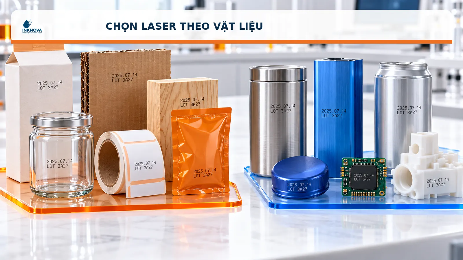 Chọn laser CO2 hay fiber theo vật liệu