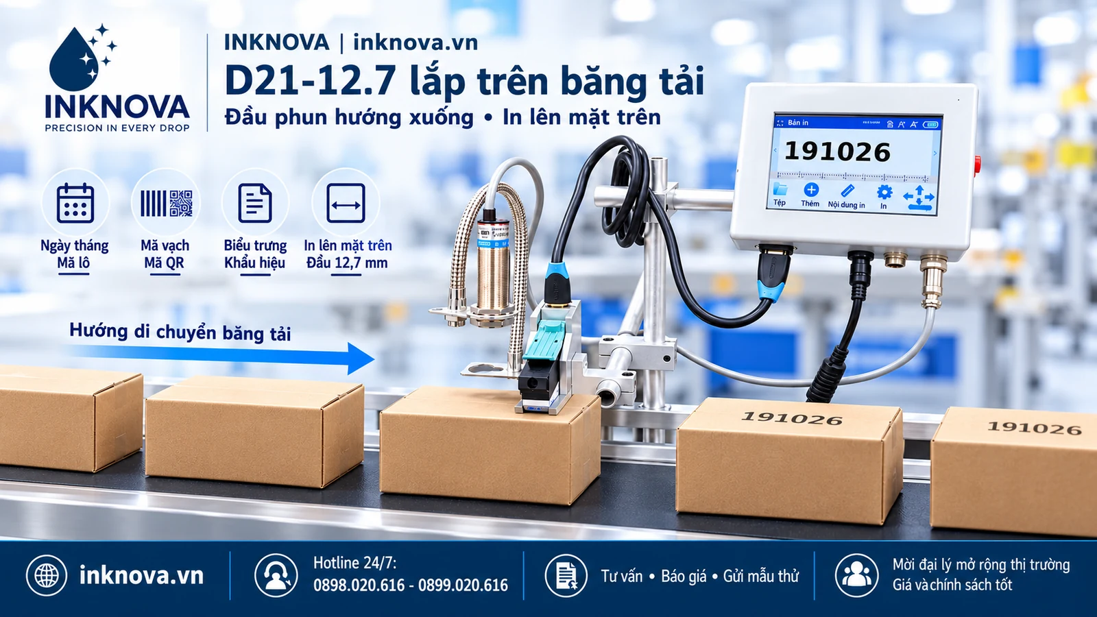 d21-12.7-01-lap-tren-bang-tai Máy in phun băng tải D21-12.7