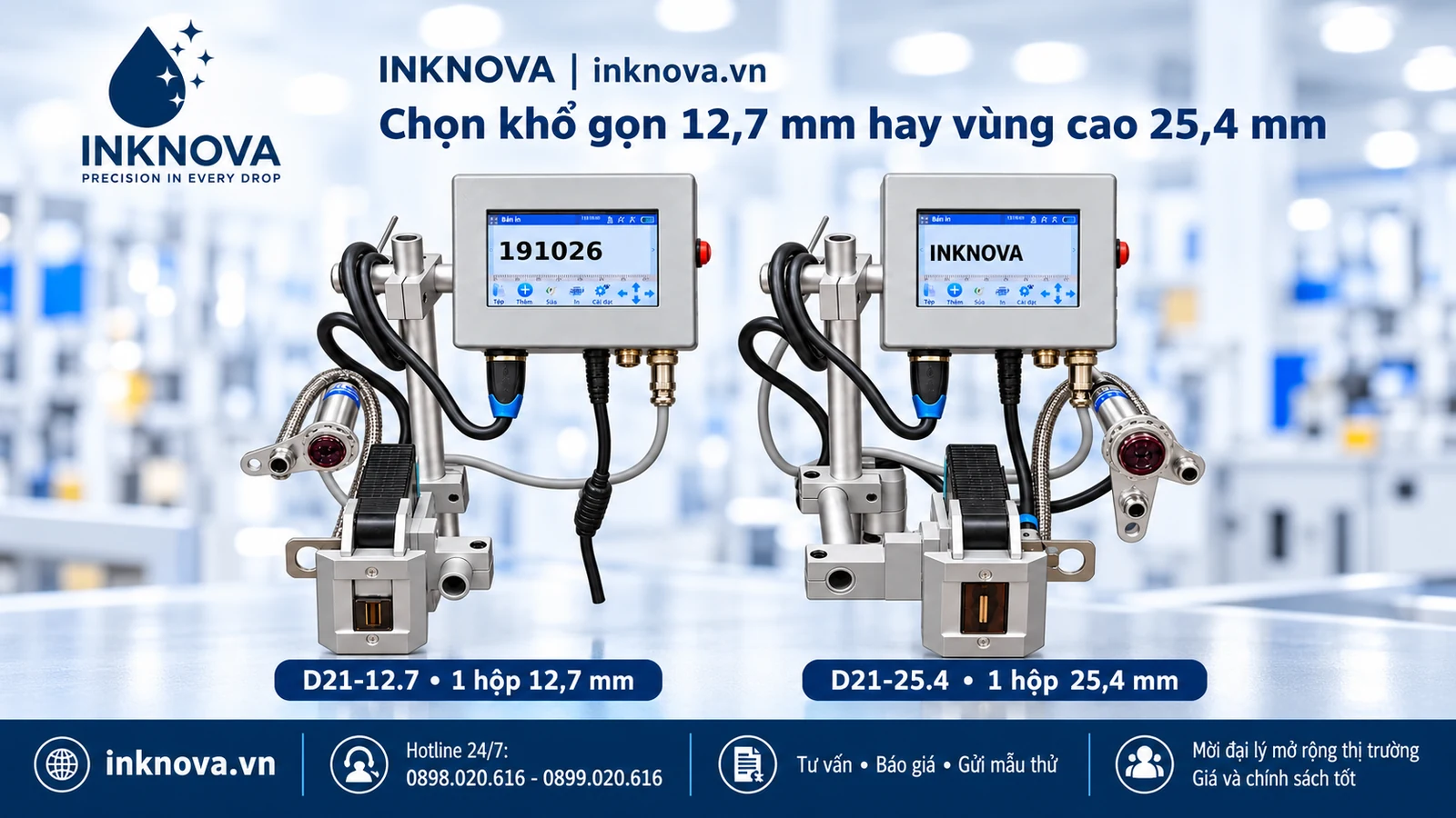 d21-12.7-08-so-sanh-hai-model D21-12.7 trong dây chuyền băng tải – Bố trí đầu in theo vị trí cần đánh dấu